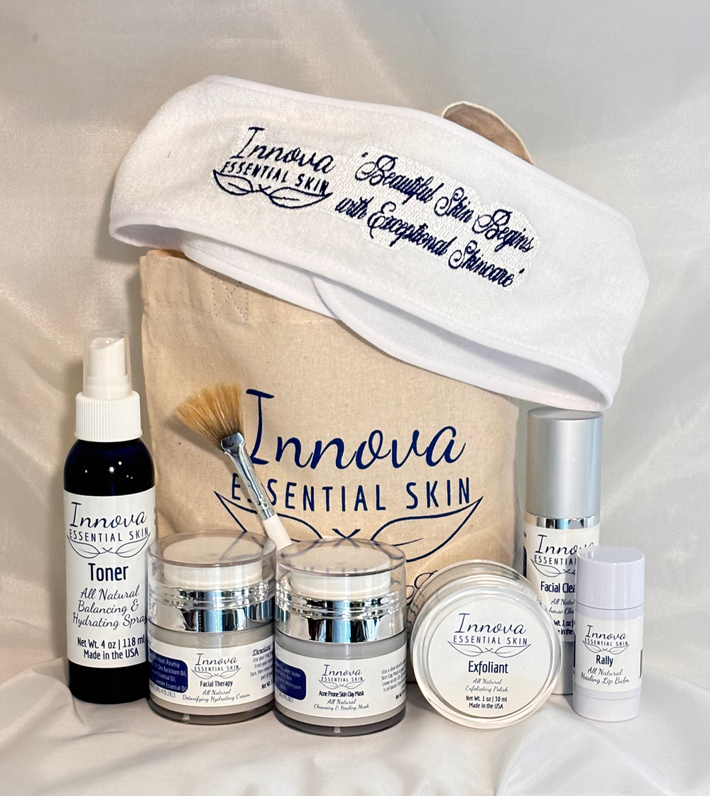 Innova Essential Skin Acne Prone Skin Clay Mask Gift Set