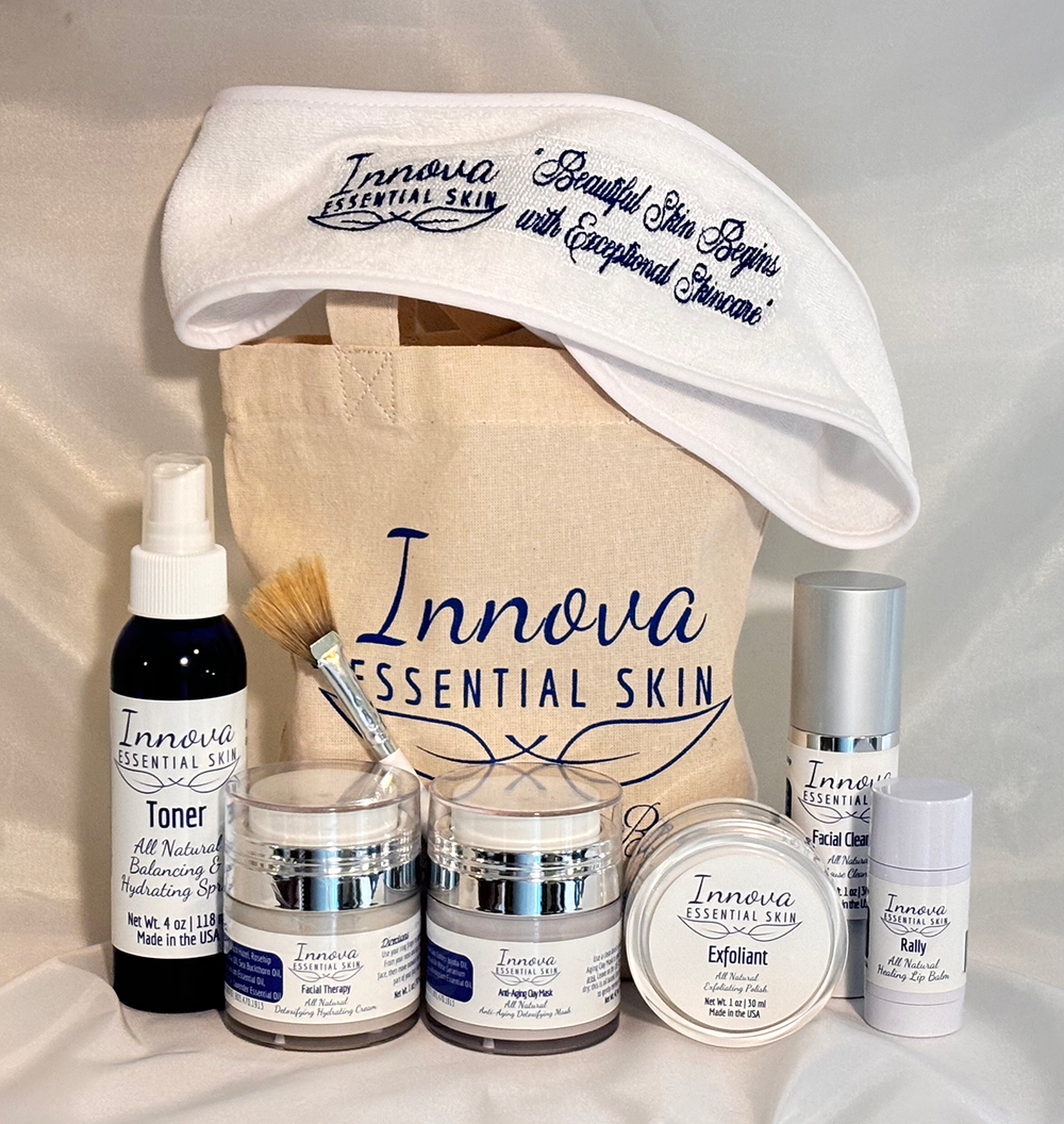 Innova Essential Skin Anti-Aging Clay Mask Gift Set